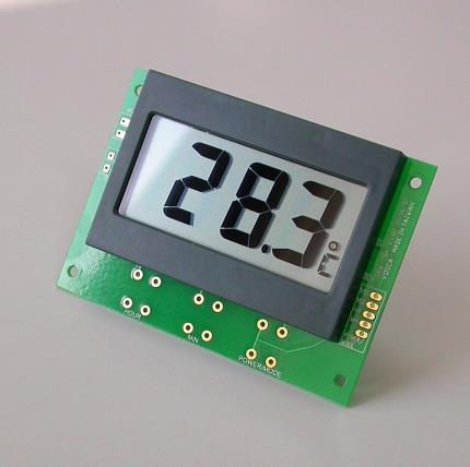 7 Segment Digital Clock And Thermometer 