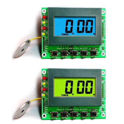 99 Days 23 Hours Countdown/Up Timer Module with LED Back-light, 51T-A0H-DH  - VOSCA Corporation