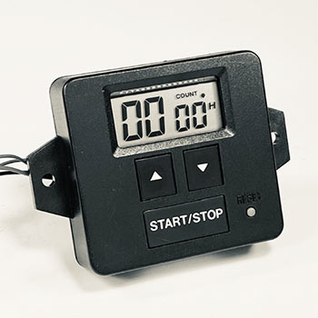9999 Hours Mountable Countdown Timer with Control Lead, TR180