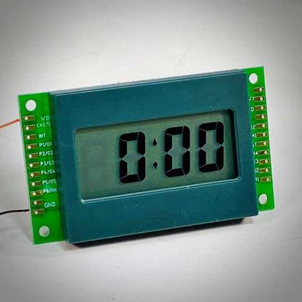 4XC-A0J, 4XE-A0J, m&#xF3;dulo de reloj LCD de 12 horas