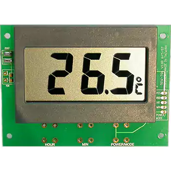 LCD温度計モジュール、50W-T31AC（°C）