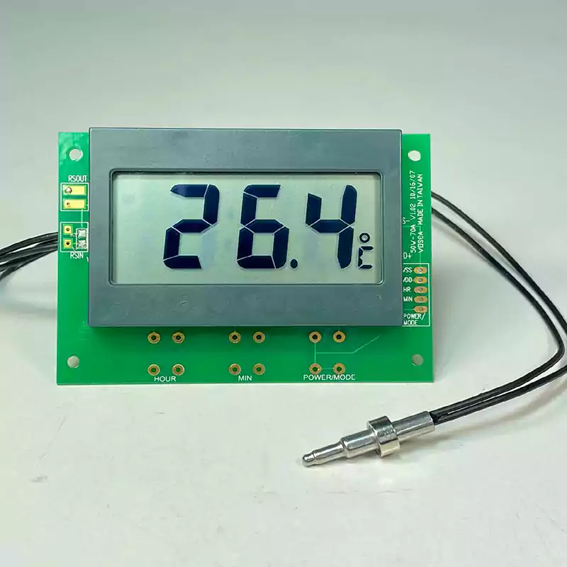 LCD external thermometer module, 50W-T31BC (°C)