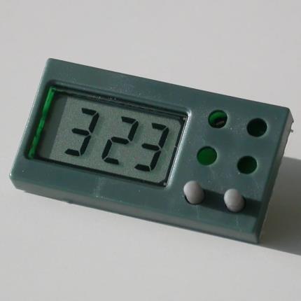 m&#xF3;dulo de reloj en miniatura - muestra el mes y la fecha