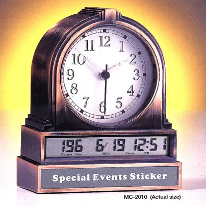 MC2010, besonderes Ereignis Countdown-Uhr
