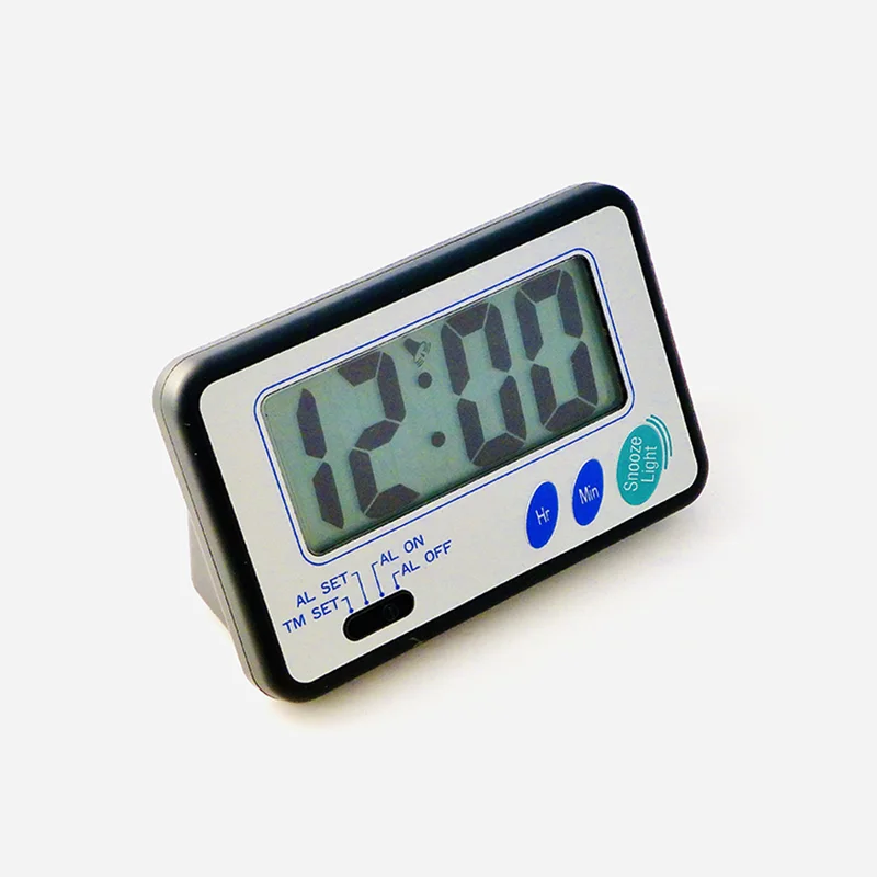 jumbo alarm clock with green backlight
