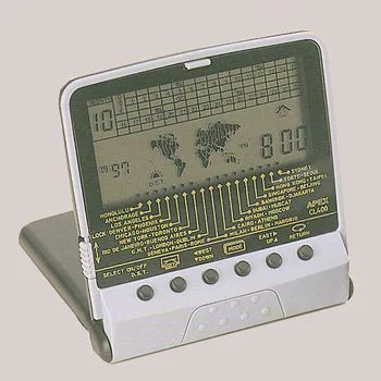 conception génie horloge calendrier de temps du monde, CL400