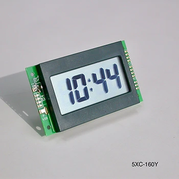 LCD-Uhrenmodul mit Befestigungslöchern im Lieferumfang enthalten